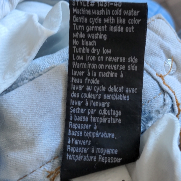 03 White Blue Ripped Jeans Seductions Sirens - Picture 12 of 13